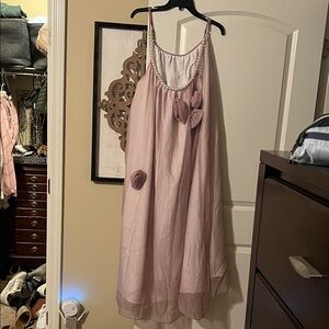 SHEIN Blush Pink Wedding Dress